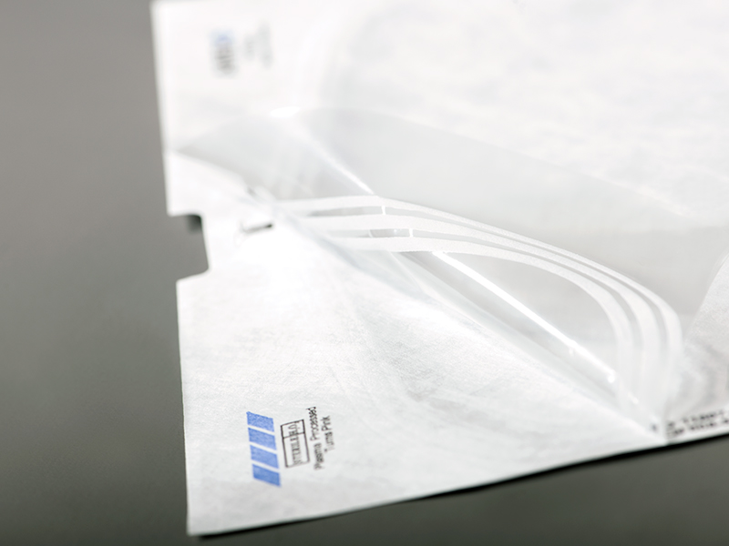 Kantung datar AMD yang terbuat dari Tyvek