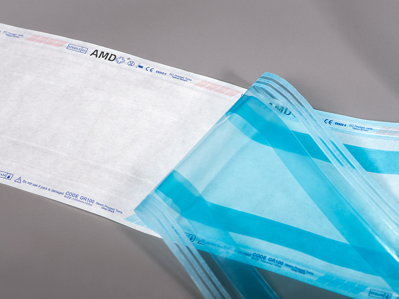 Sterilisasi AMD Reel Gusseted